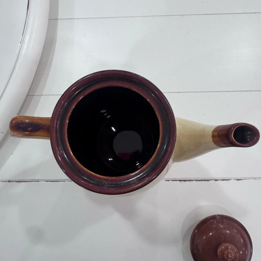 Vintage Floral Ceramic Coffee Pot